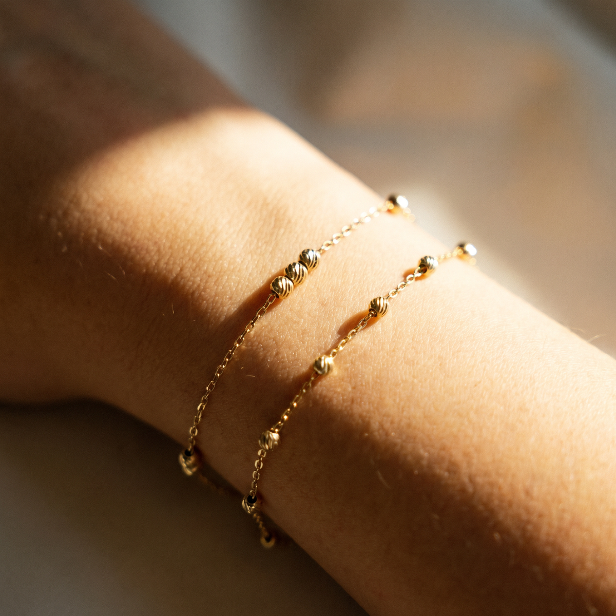 The Shimmer Bracelet | 10K Yellow Gold