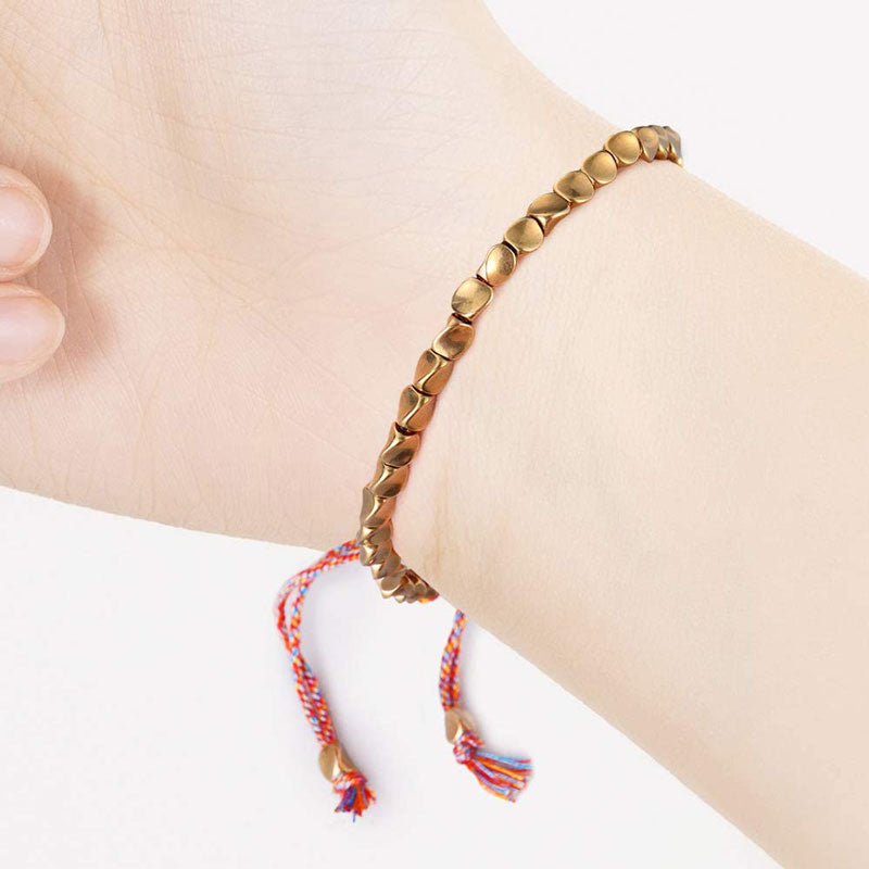 Tibetan Copper Beads Bracelet