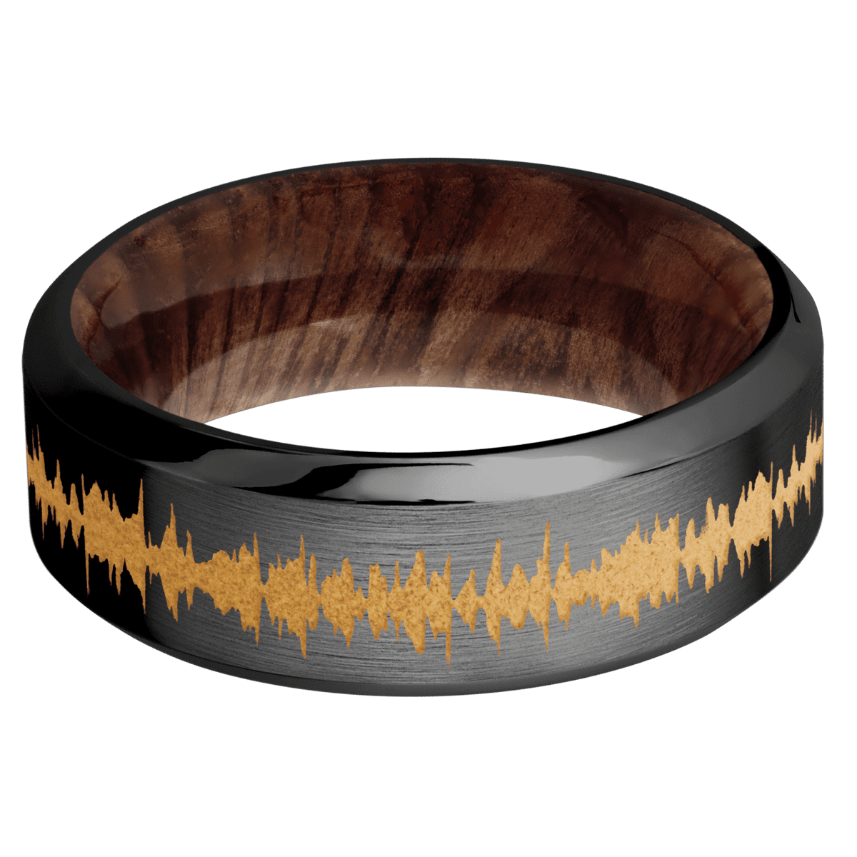 Zirconium + Satin , Polish Finish + Sequoia