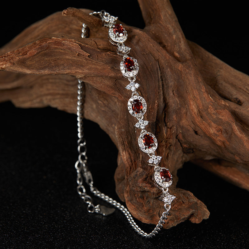 Vintage Garnet Bracelet