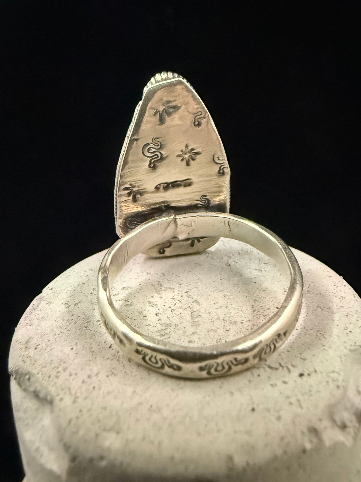 Anti-Hero Emerald Ring