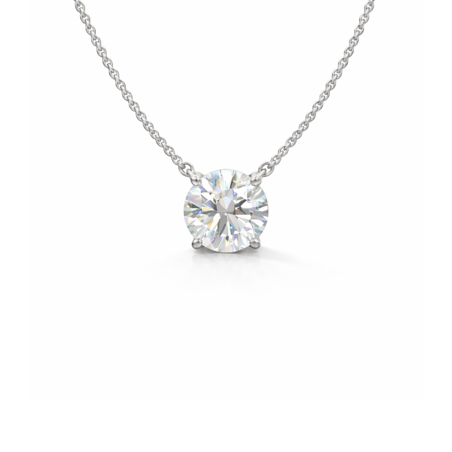 The Sol Necklace | 1 CT | Lab-Grown Diamond