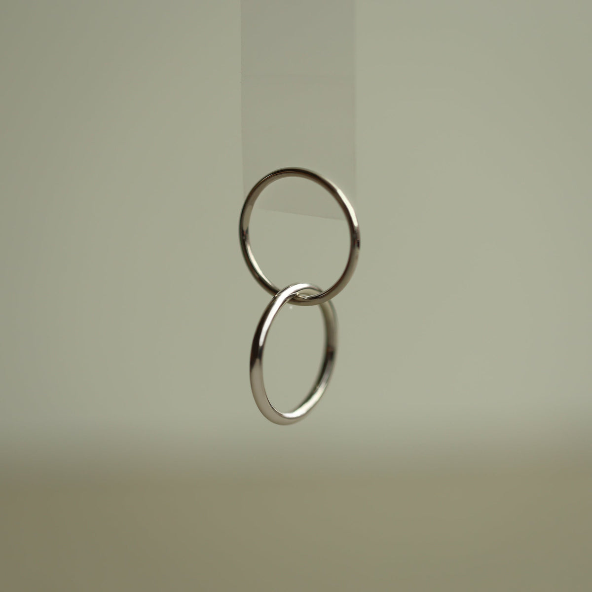 SILVER LOVERS RING