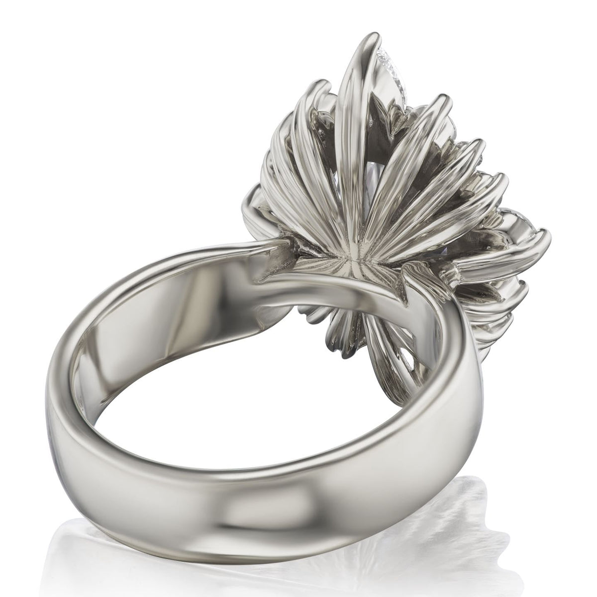 ・ANIKA・Oval Lab-Grown Diamond, Wide Shank (2.75ctw+)