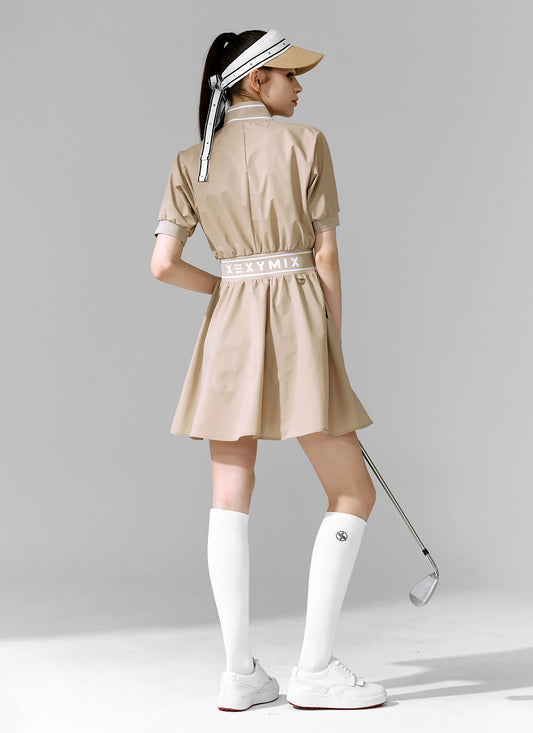 LayerShield Dolman Zip-Up Dress