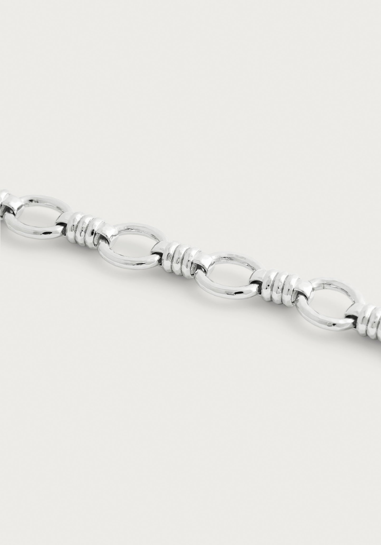 Neptune Chain Bracelet, Silver