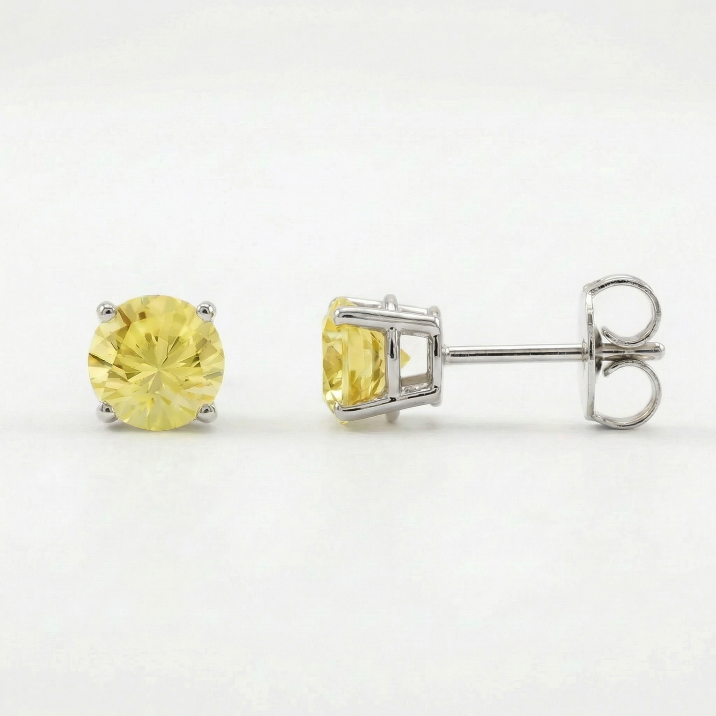 The Everyday Stud | Yellow Sapphire