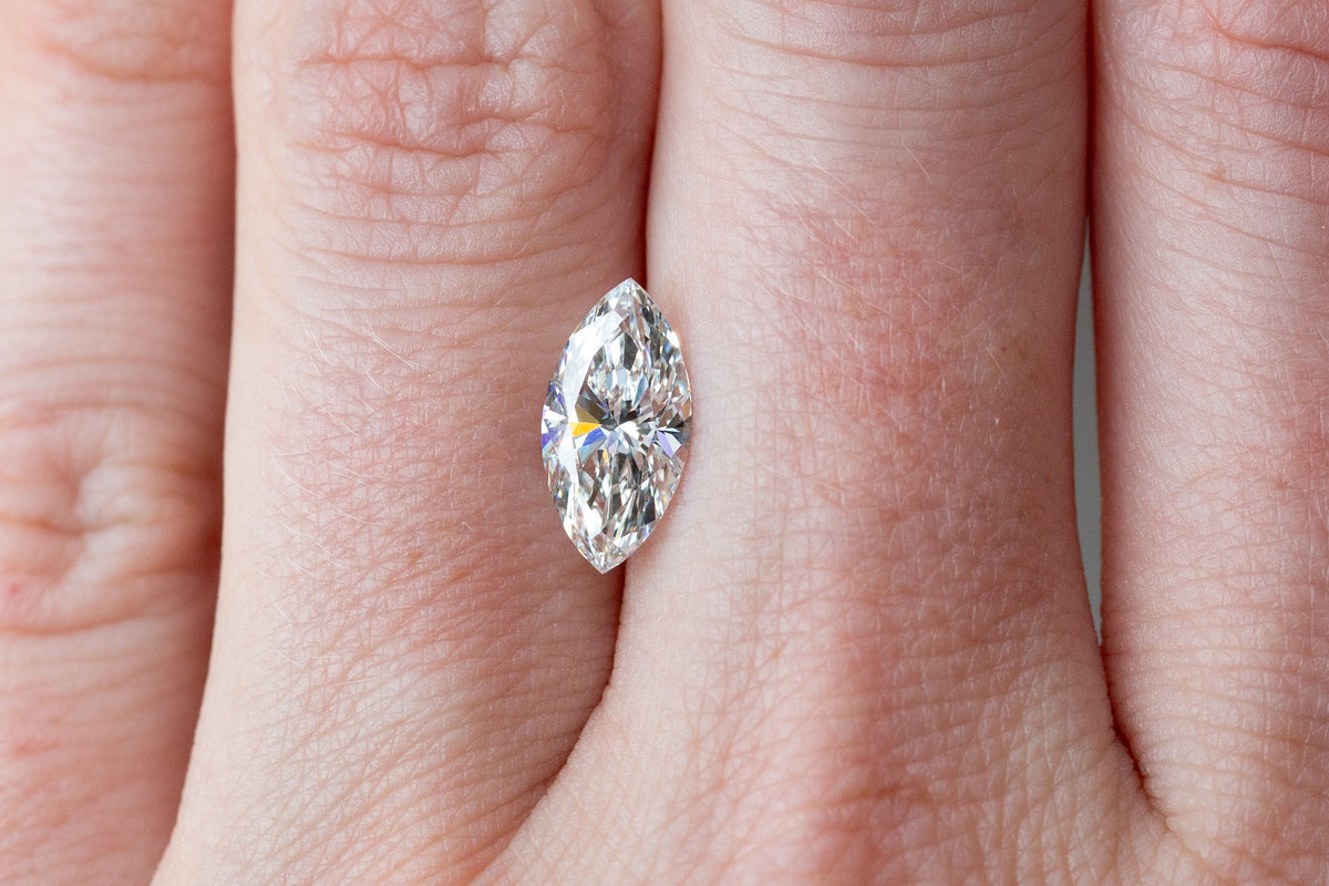 1.56ct Marquise Lab Diamond, E VVS2