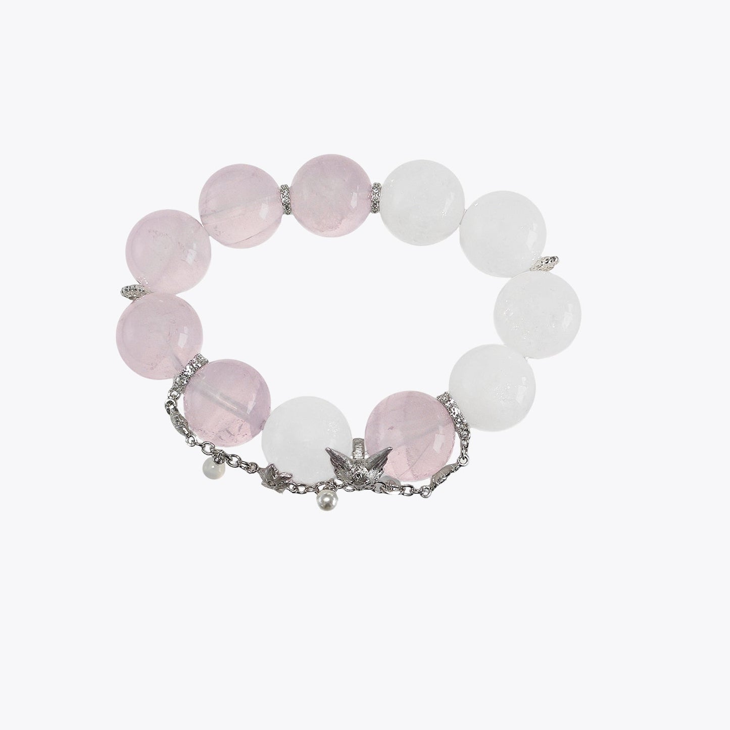 Celestial Fox Maiden · Blossom Frost Crystal Bracelet