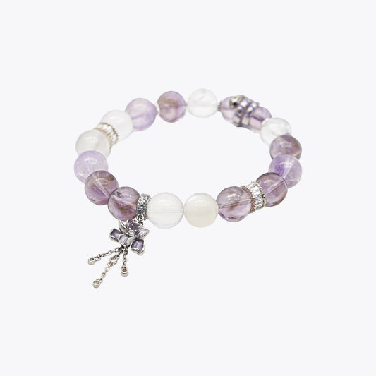 Abundance Amulet·Amethyst Scale Bracelet - Royal Abundance