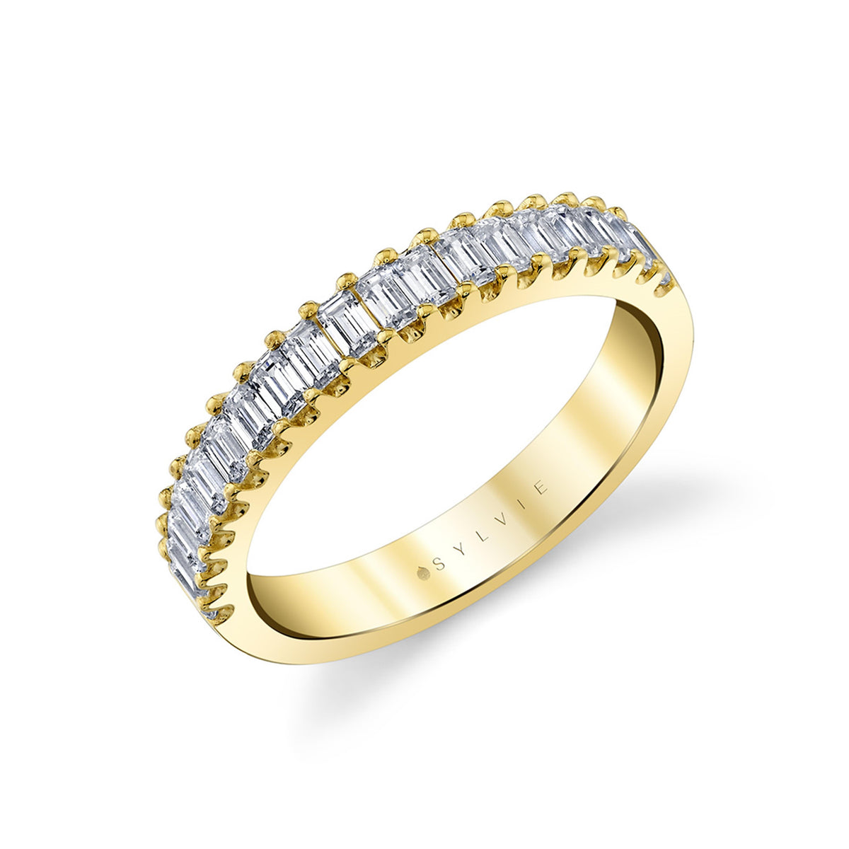 Baguette Diamond Stackable Ring