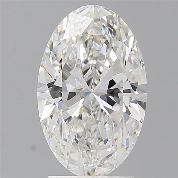 2.56ct Oval Lab Grown Diamond (Colour E, Clarity VS2, IGI Certified)