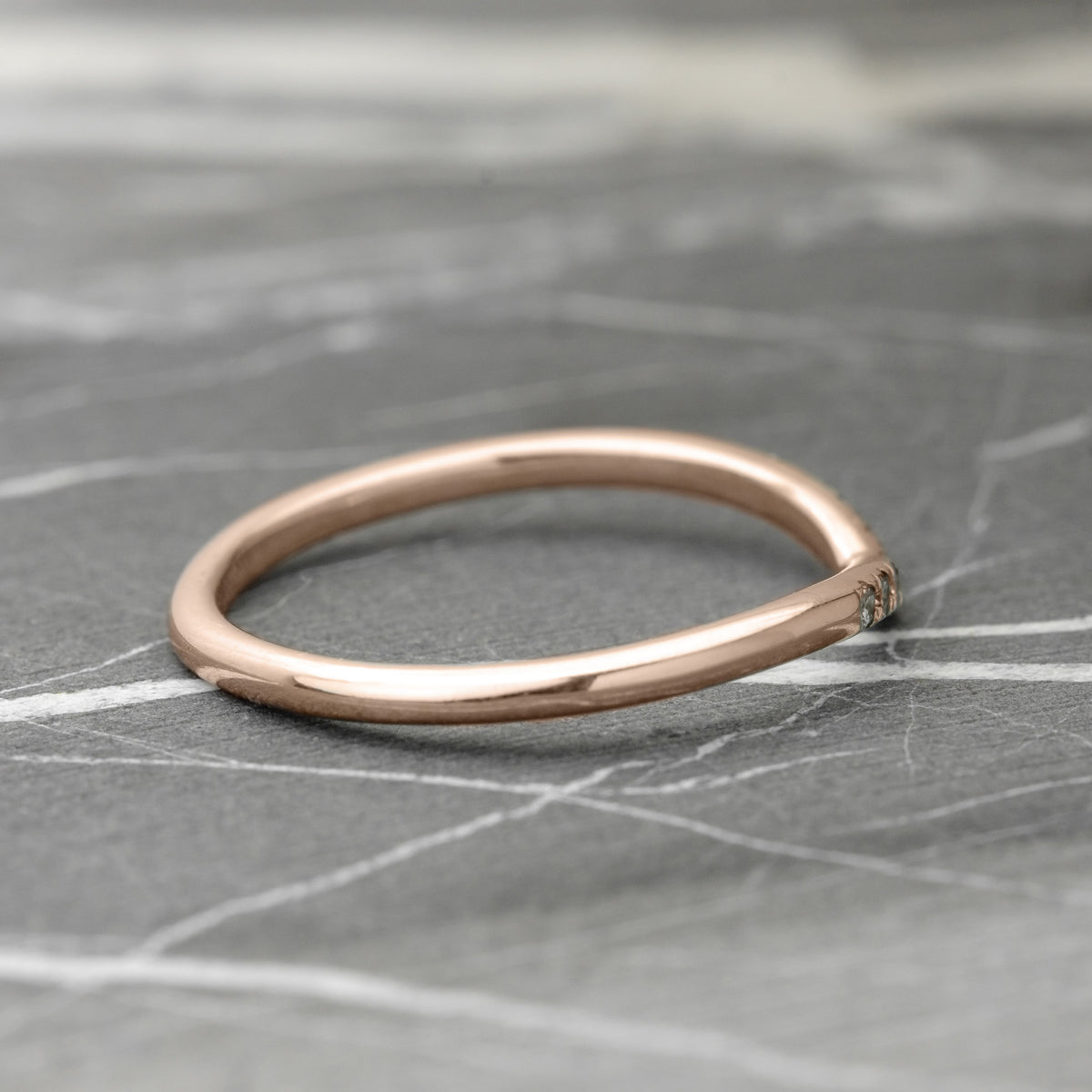 Vivian Wedding Ring, 9 Diamond