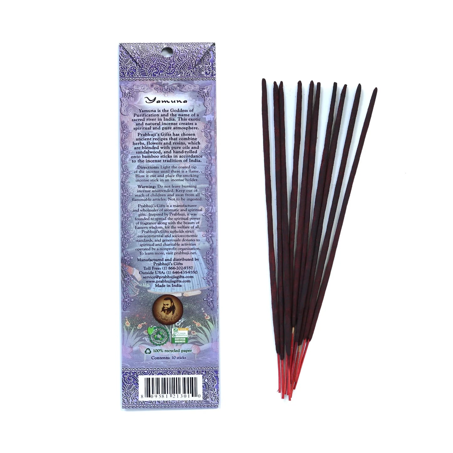 Yammuna (Vanilla, Copal and Amber) Incense
