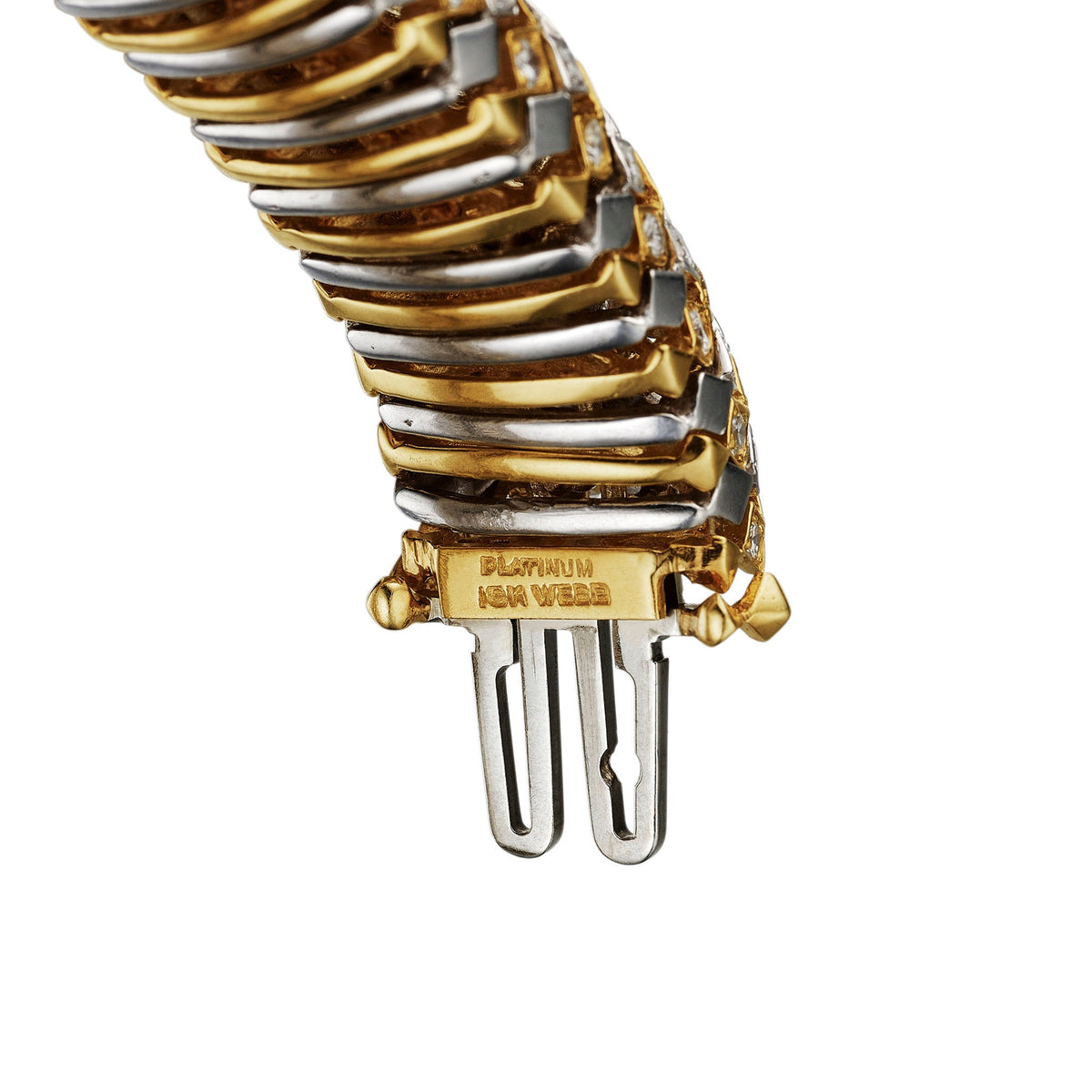 David Webb Mid-Century Diamond Bracelet