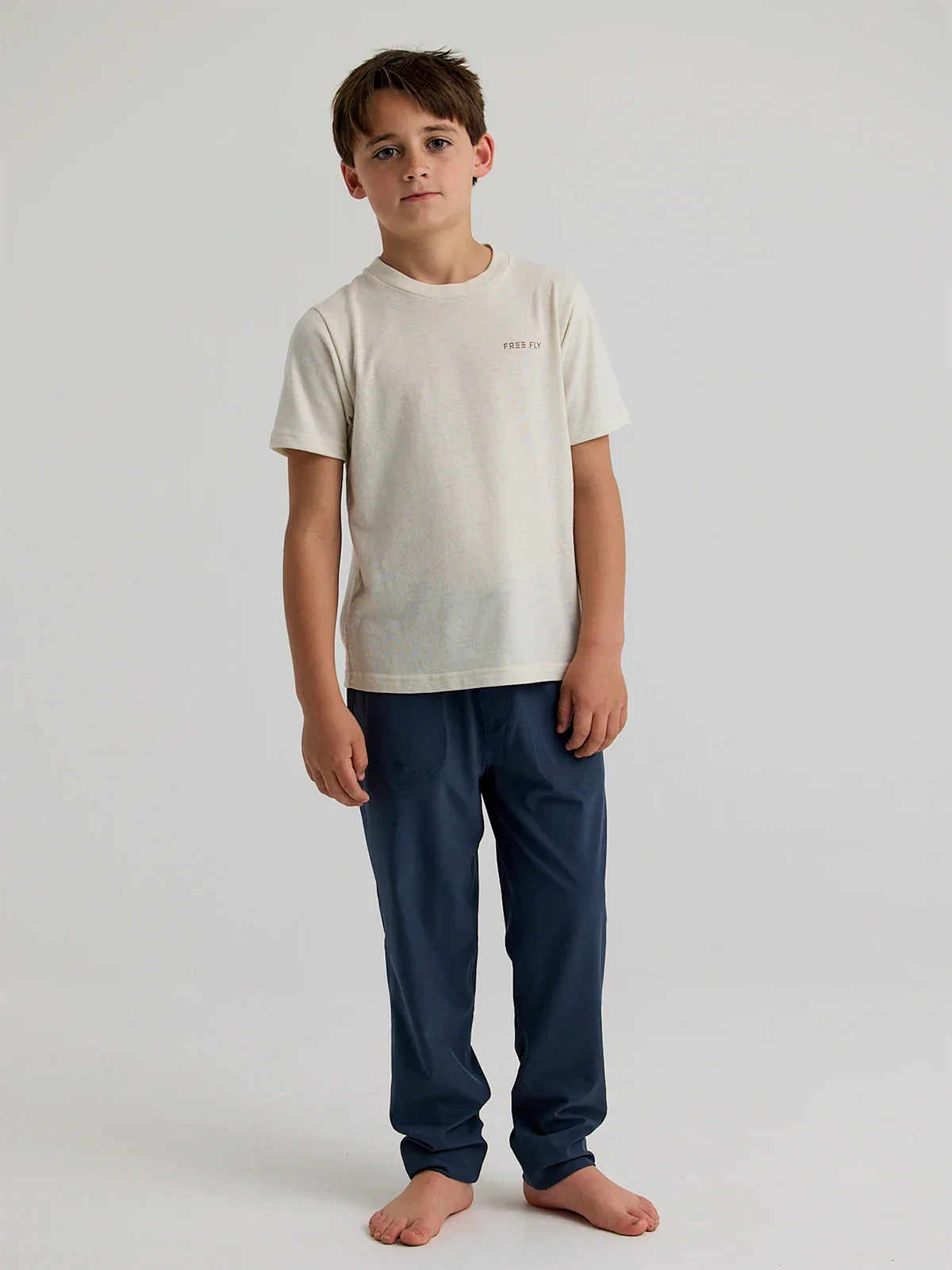 Youth Vintage Camo Redfish Tee - Heather Birch