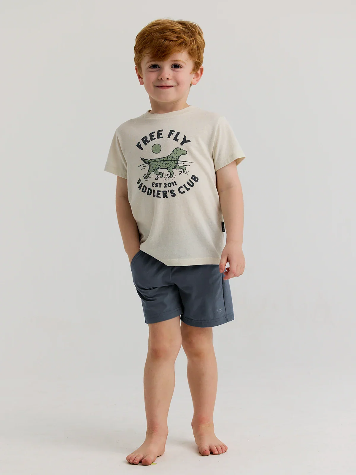 Toddler Paddler's Club Tee - Heather Birch