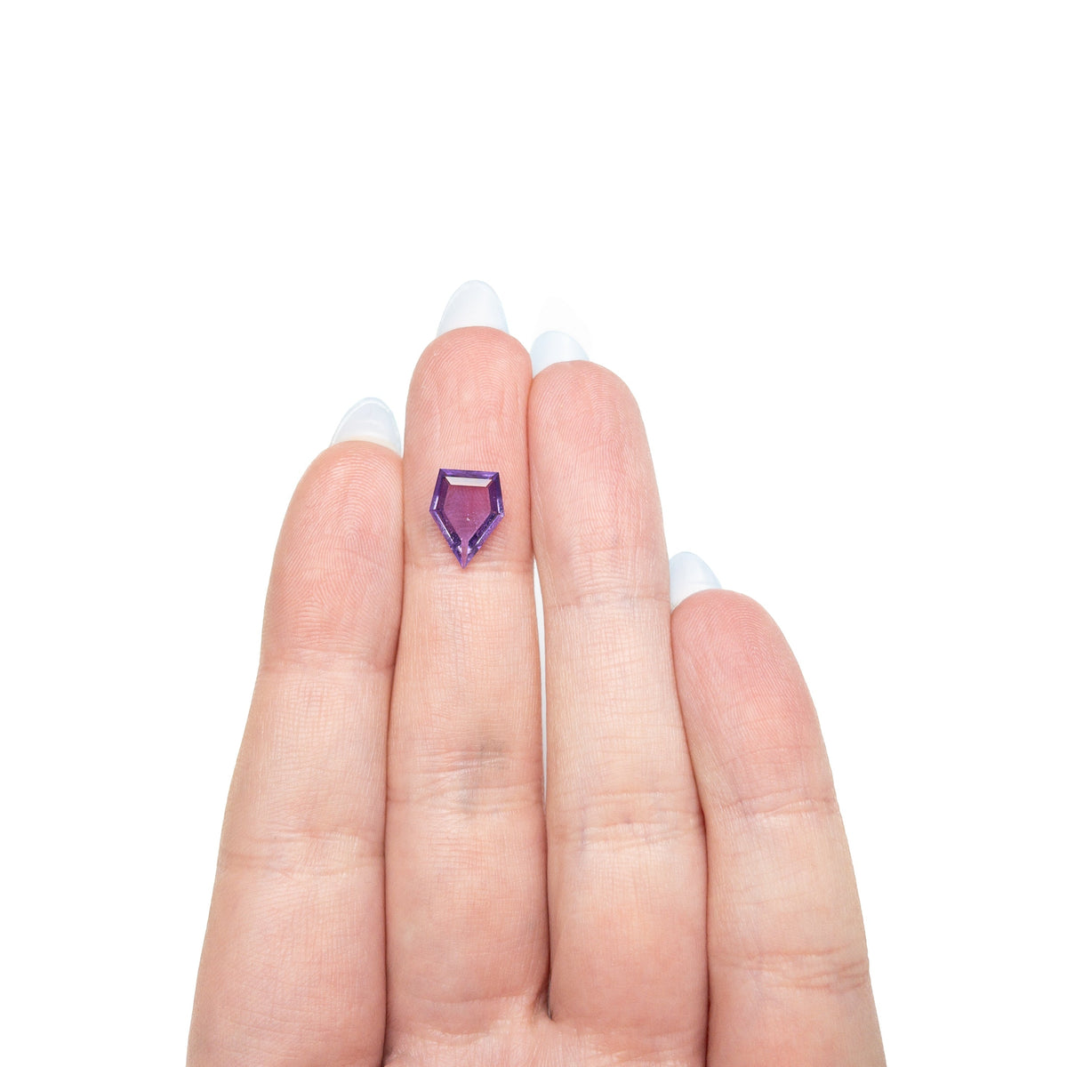 1.75ct 10.52x7.98x2.31mm Shield Portrait Cut Sapphire 27740-12