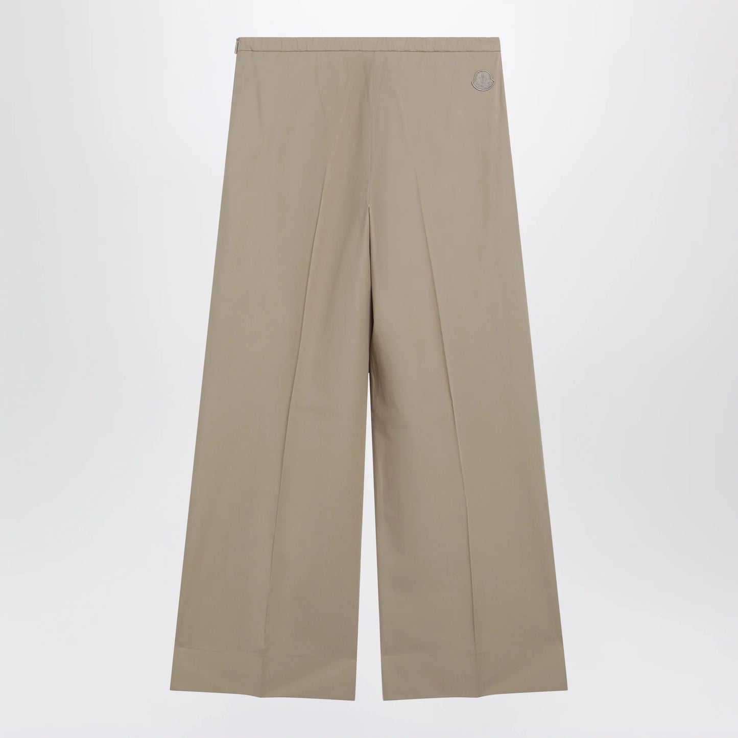 Moncler - Beige cotton trousers