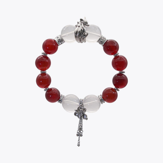Nine-Tailed Sacred Fox · Scholarly Gem Crystal Bracelet