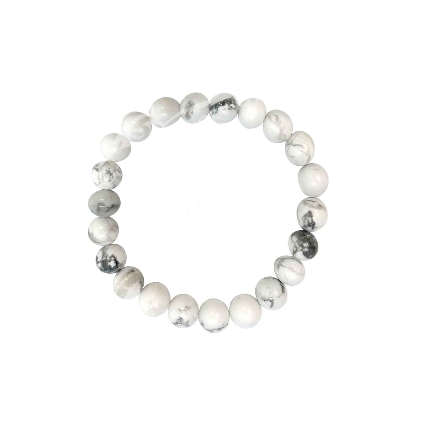 8MM Howlite Bracelet