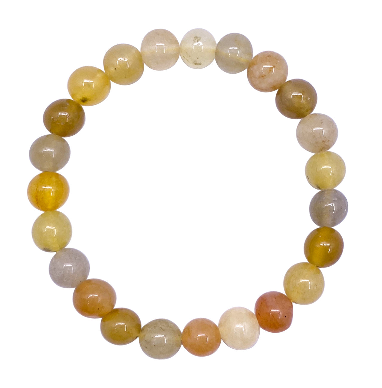 Golden Silk Jade Bracelet