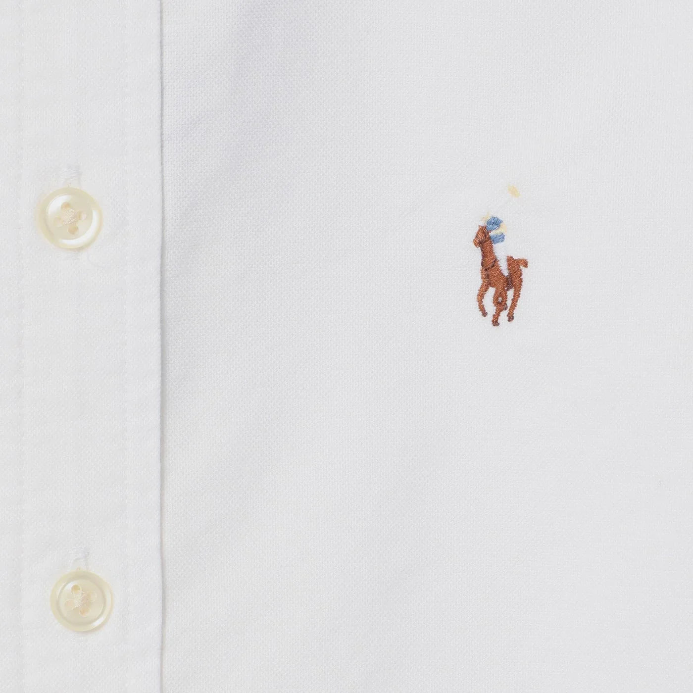 Polo Ralph Lauren - White cotton button-down shirt