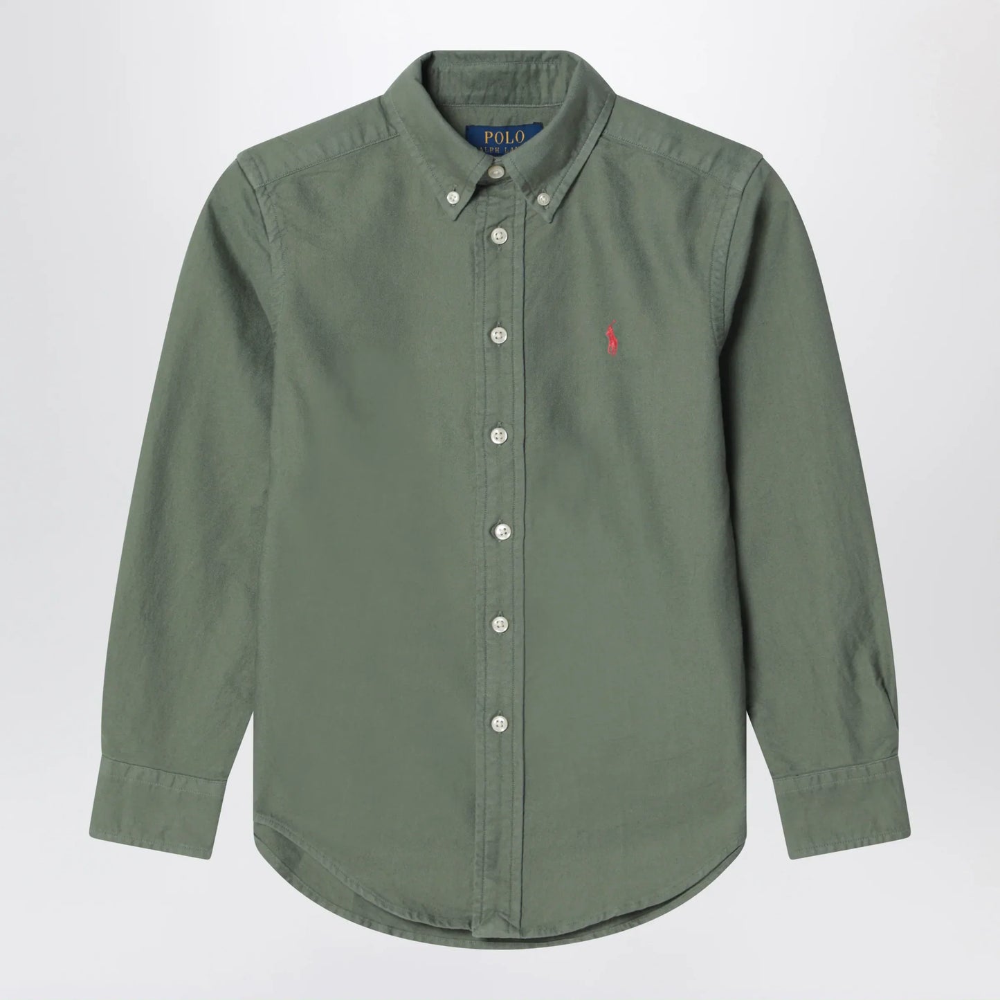 Polo Ralph Lauren - Cargo green Classic-Fit Oxford shirt