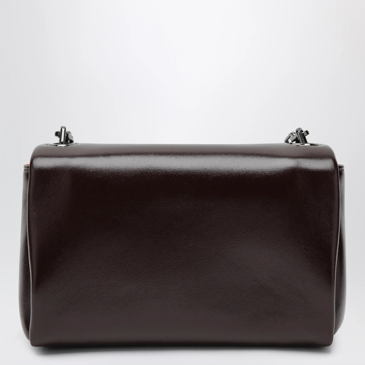 Christian Louboutin - Loubi 54 large flap shoulder bag Burgundy