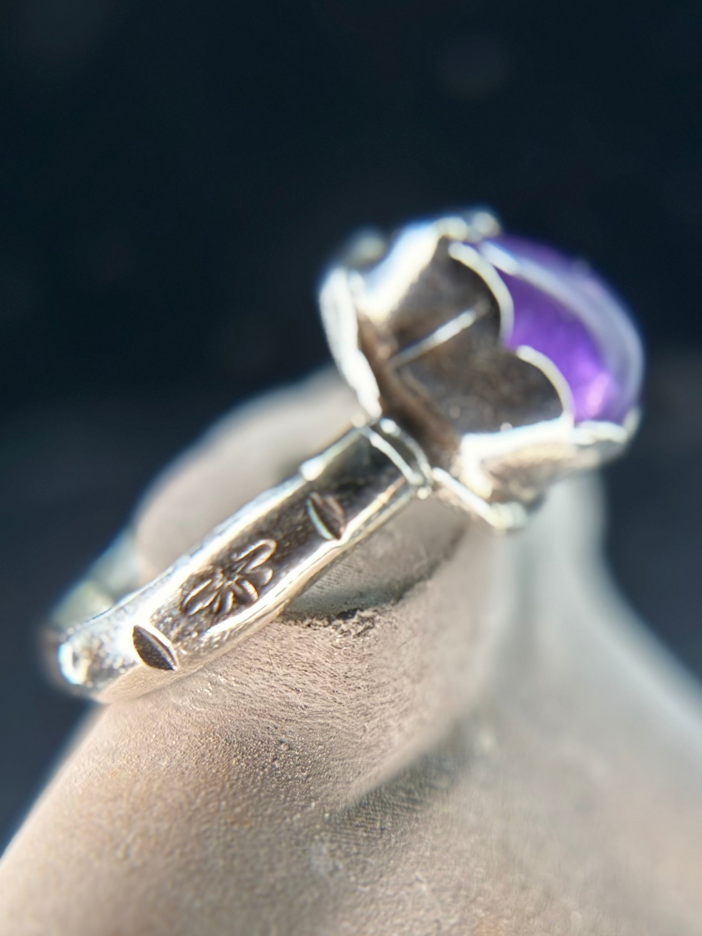 Amethyst’s Lilac Tears Ring
