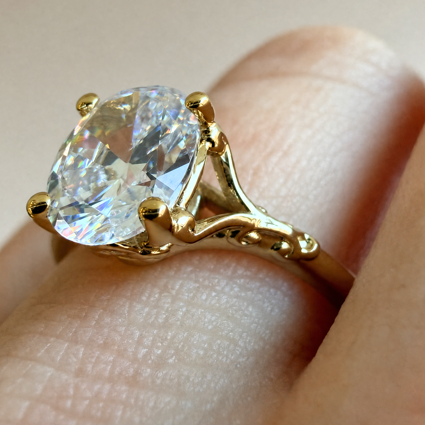 The Side Note Engagement Ring