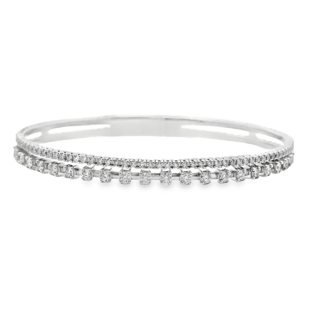 Diamond Bangle Bracelet