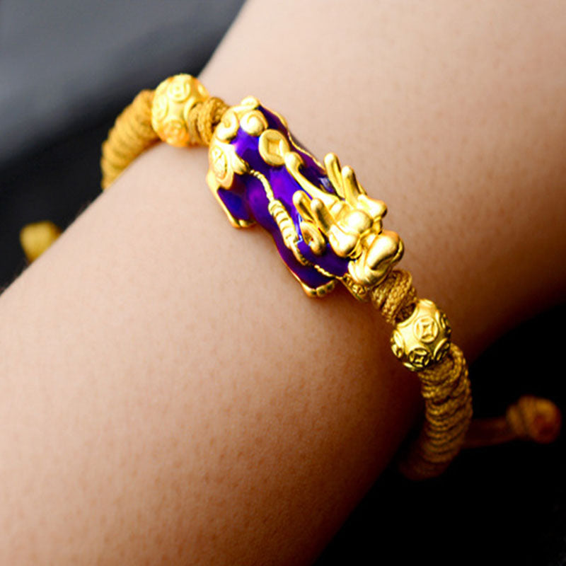 Color-Changing Pixiu Abundance Bracelet