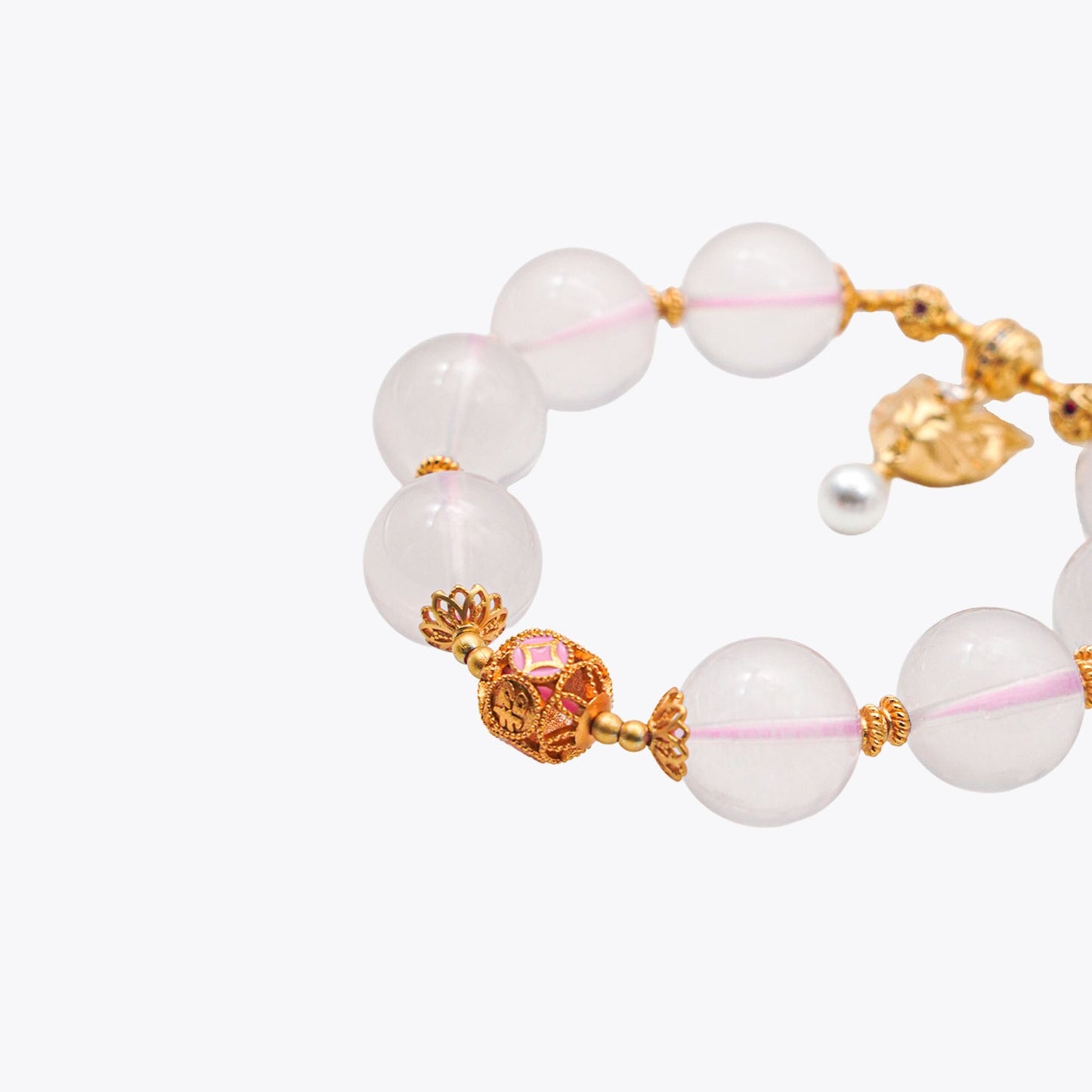Jade Palace Maiden Lucky Crystal Bracelet