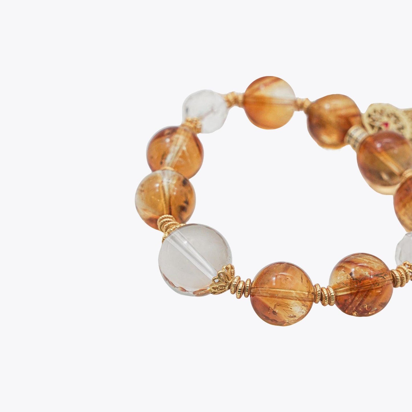 Nine-Tailed Dreamcatcher · Golden Capital Empress Crystal Bracelet