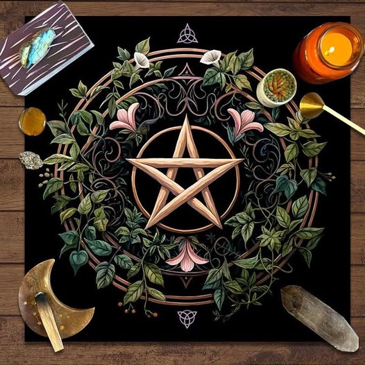 Pentacle Altar Cloth