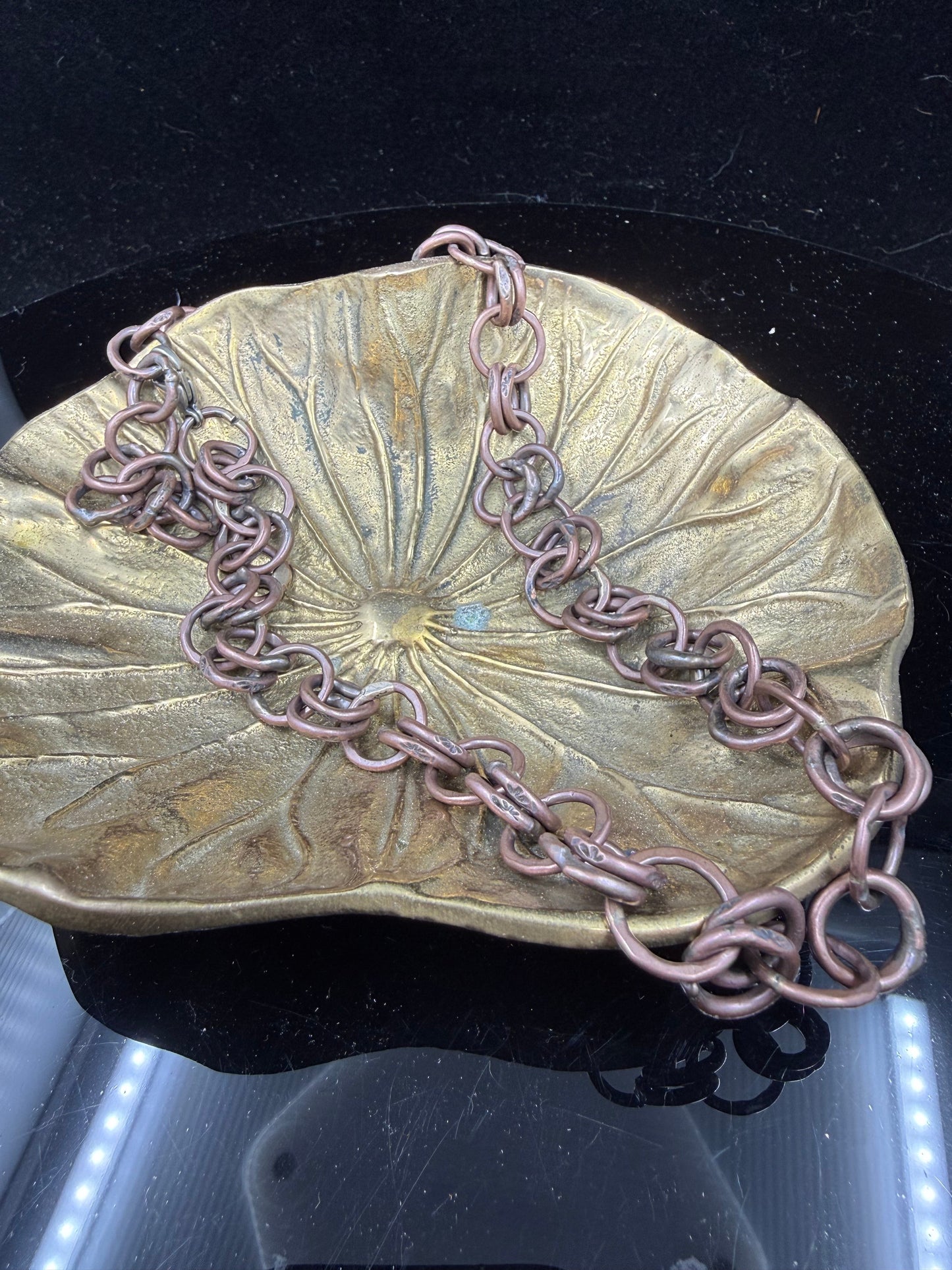 Bound to You Copper Choker Necklace