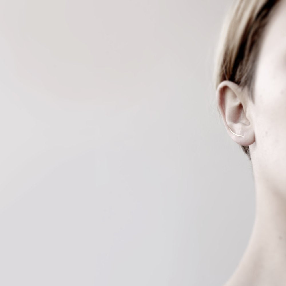 GOLD LINE 03 EARRING
