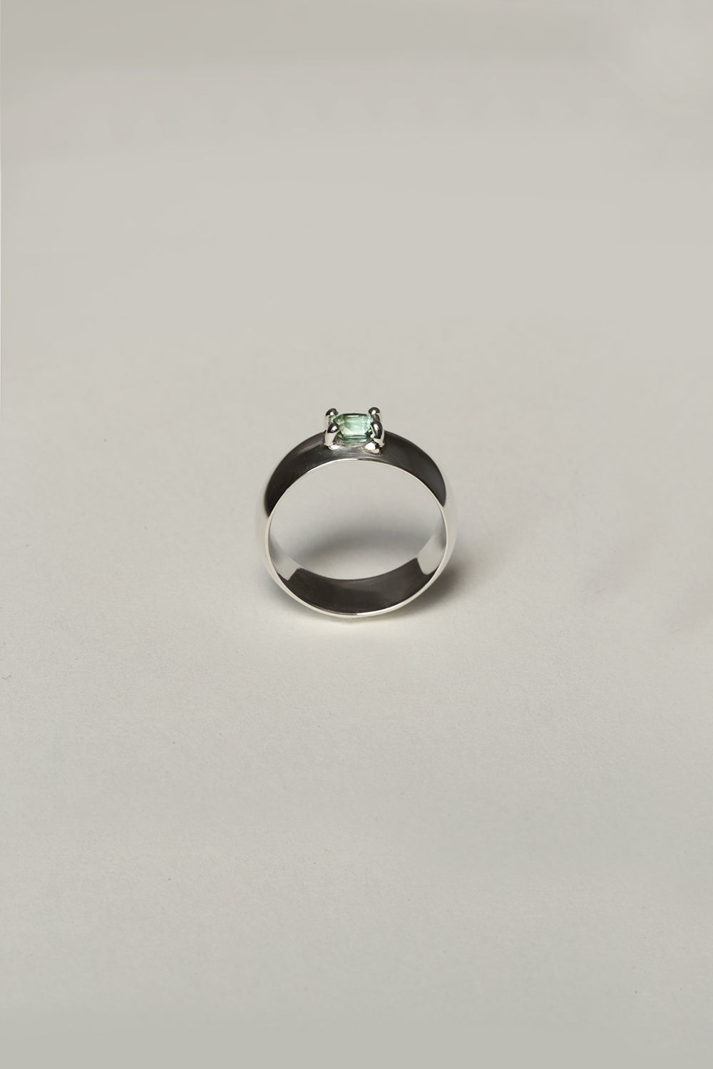 WIDE TOURMALINE RING