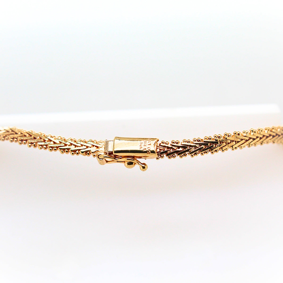 14K Yellow-gold 18" Fancy Necklace 24.64 grams