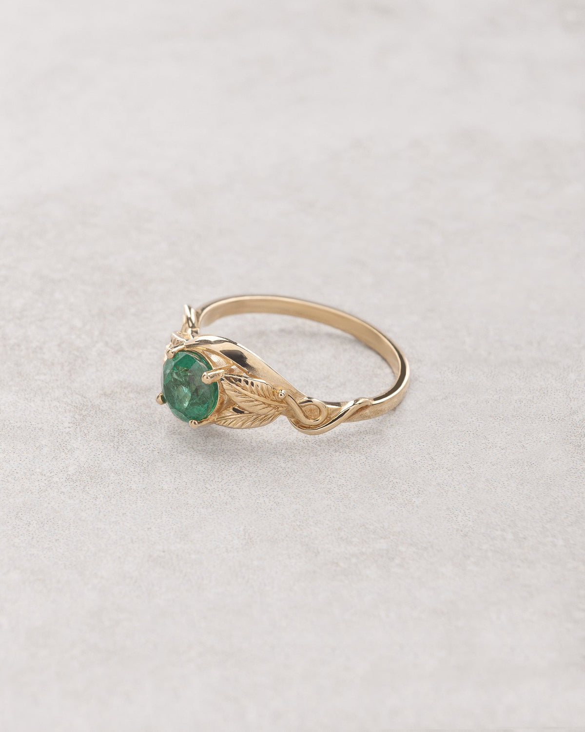 Azalea | custom engagement ring setting, round 6 mm