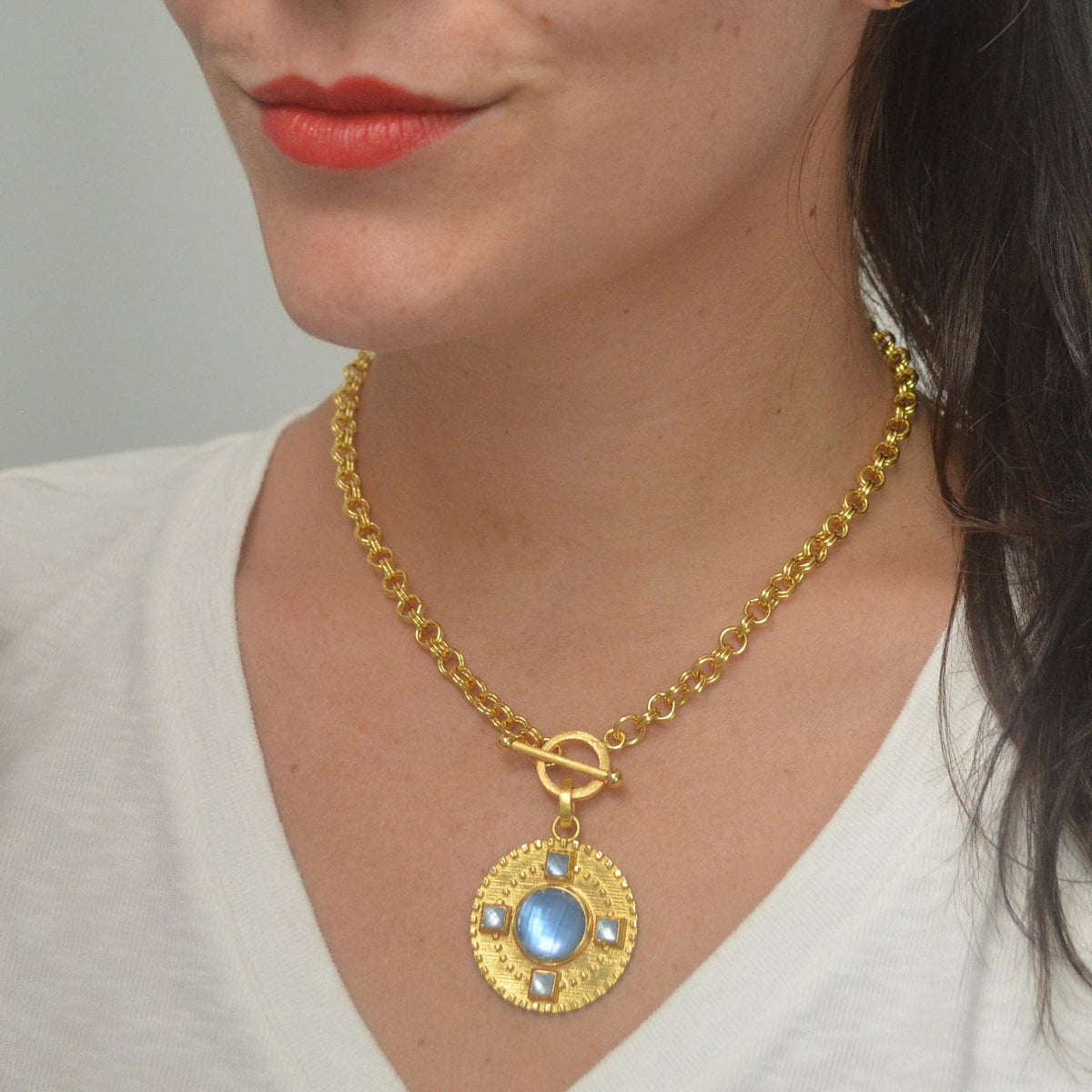 Betty Carré Divina Necklace Caribbean Blue