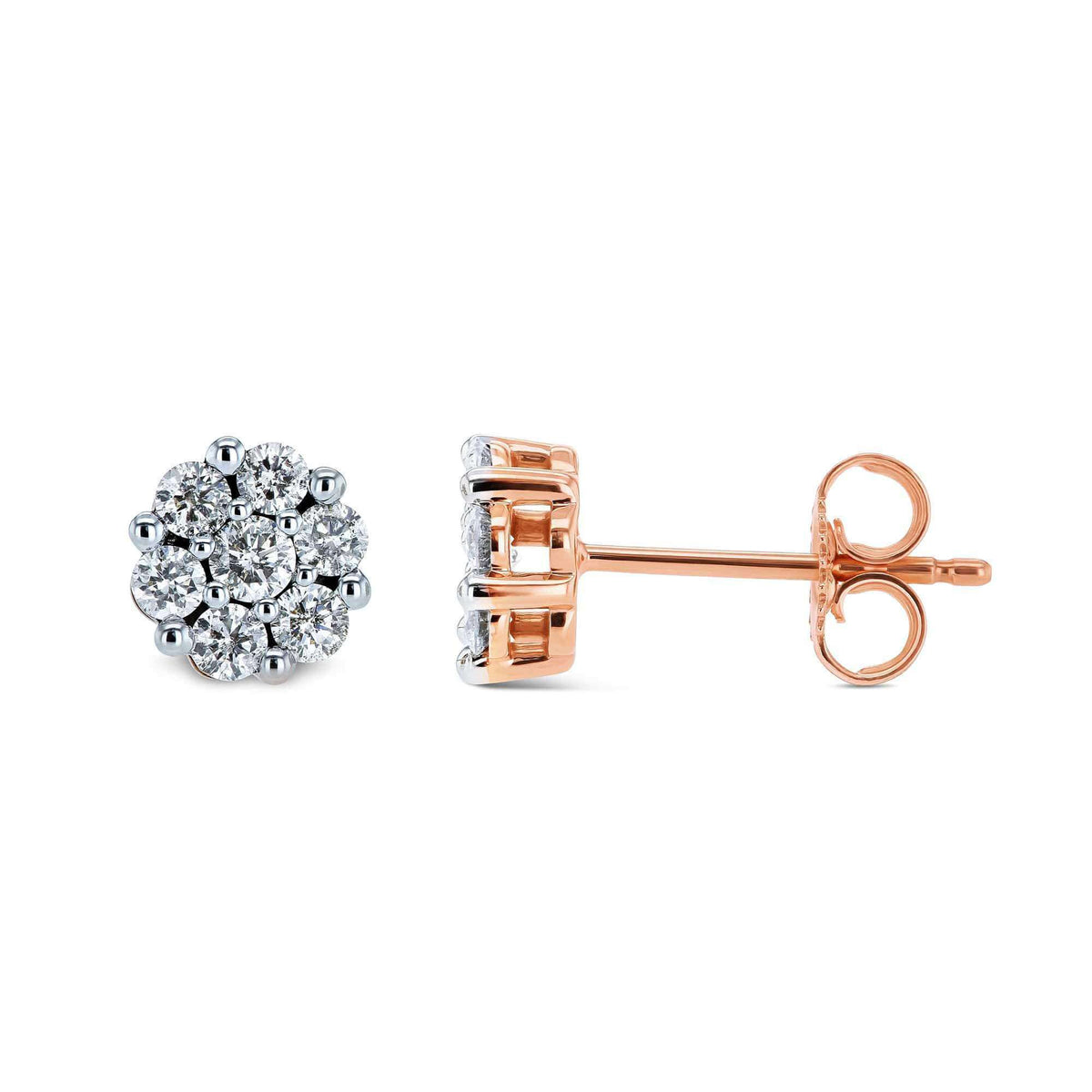 0.5 Carat Natural Diamond Casual Angie Studs