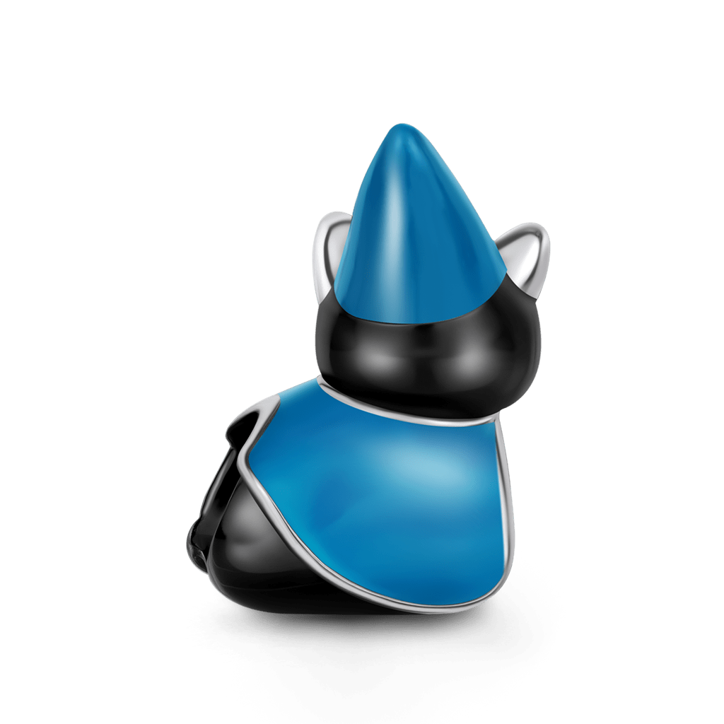 Gnoce Wizard Cat Glow-in-the-Dark Charm