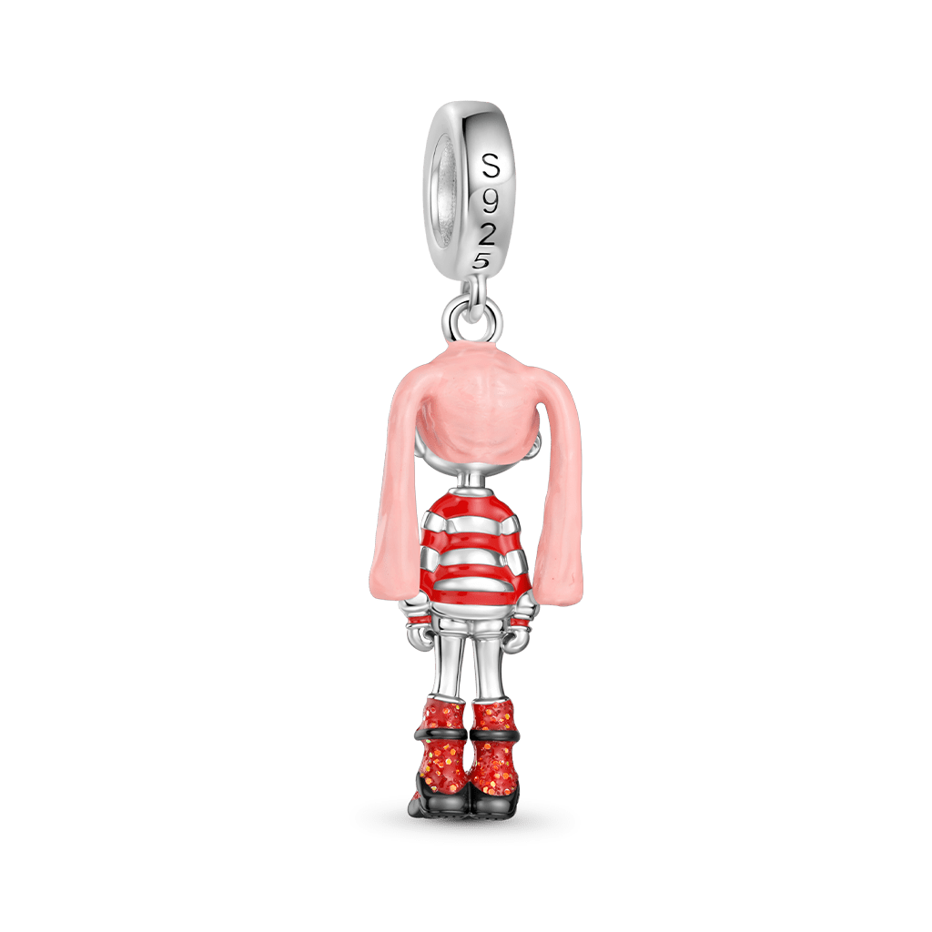 Gnoce Lovely Girl Pendant Dangle Charm