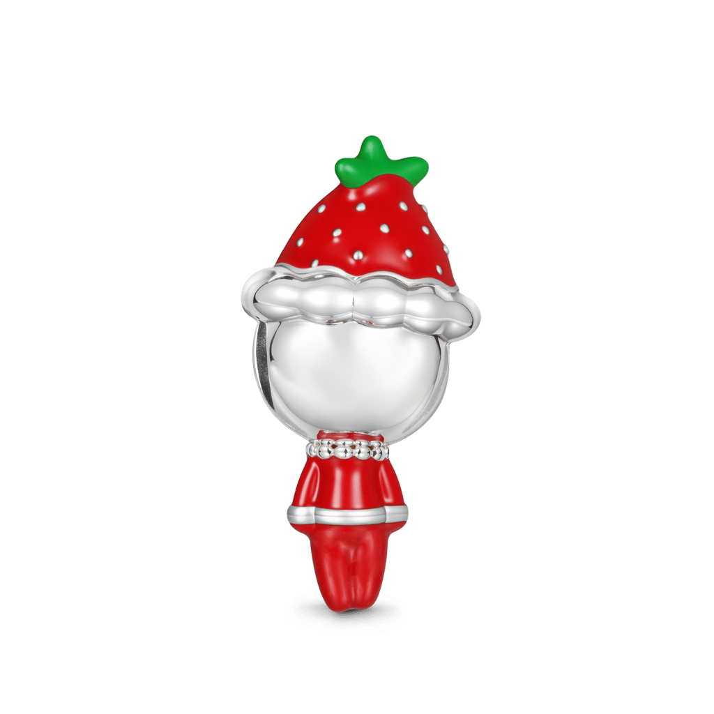 Gnoce Christmas Strawberry Doll Charm