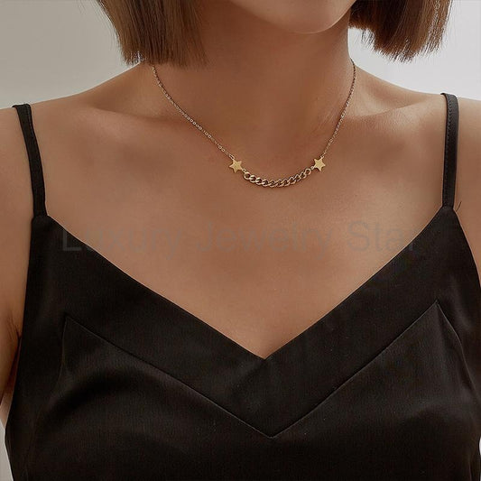 Star chain necklace - image 2