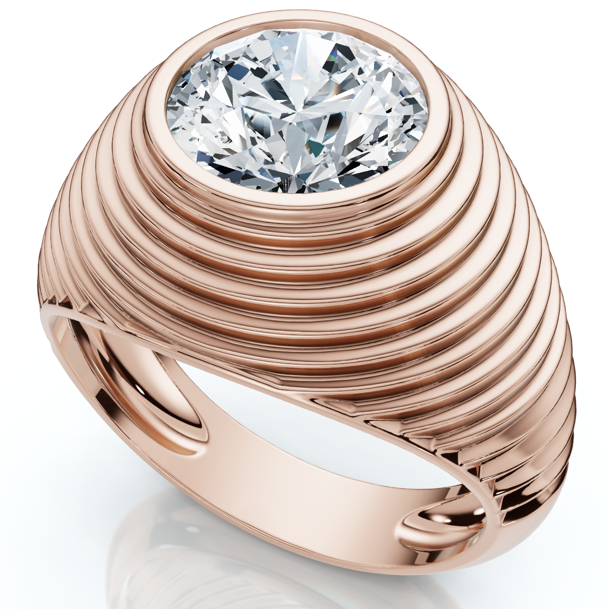Certified 2Ct Kara Diamond Engagement Anniversary Ring 14k Gold Lab Grown