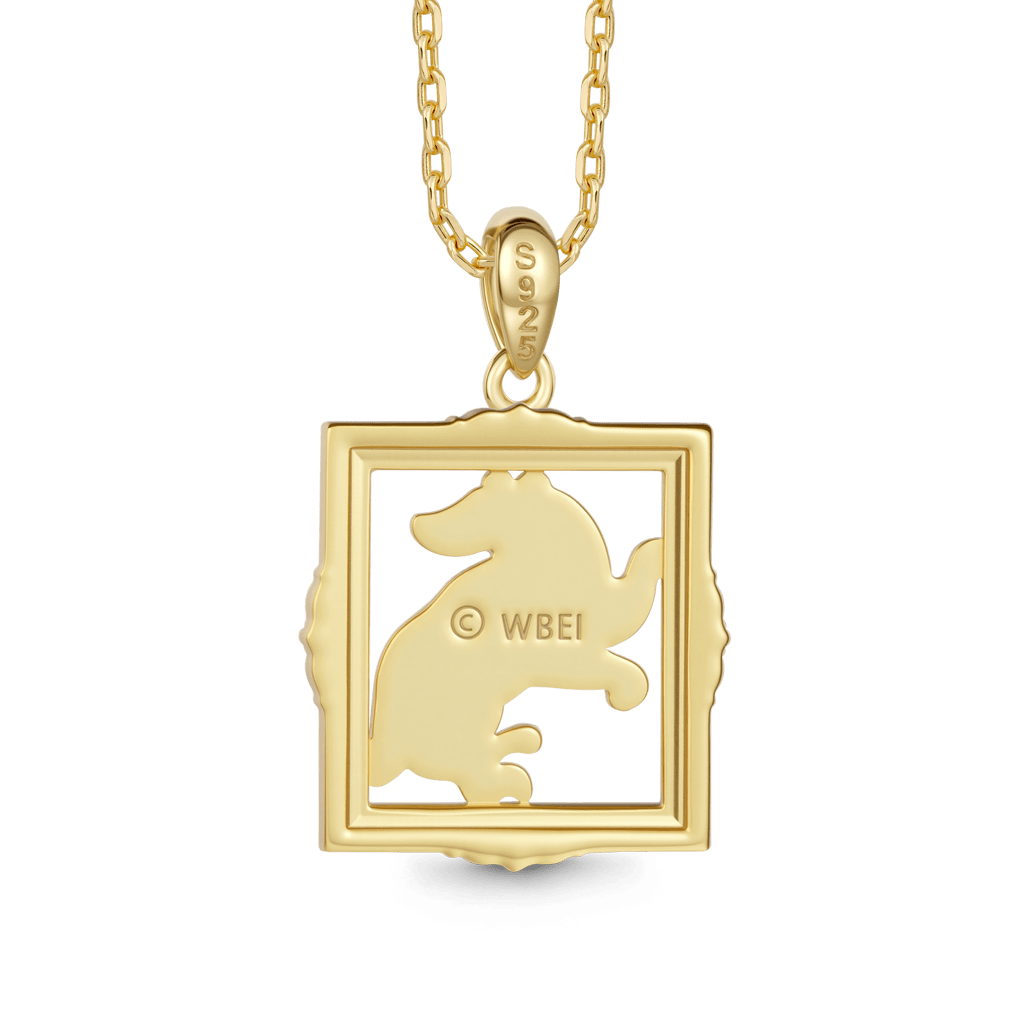 Gnoce Harry Potter Hufflepuff Badger Necklace
