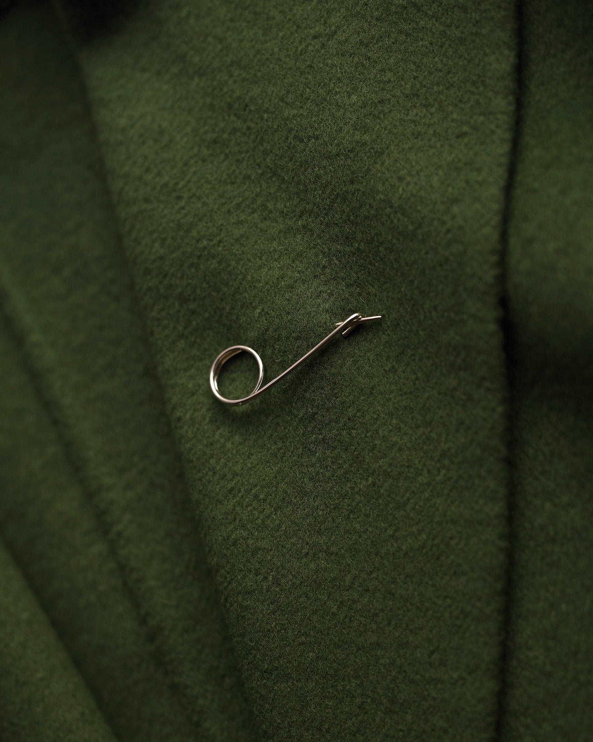 SAFETY PIN BROOCH